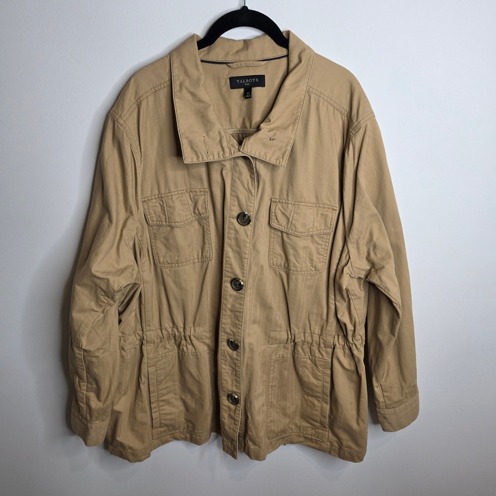 Talbots Utility Field Jacket Women 3X